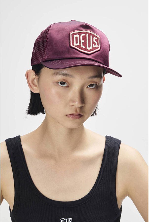 Deus Ex Machina pet Paris Shield Trucker donkerpaars