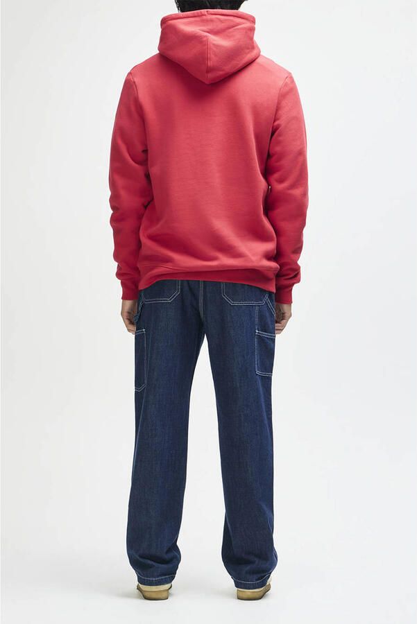 Deus Ex Machina regular fit hoodie met borduursels en print cherry red - Foto 2