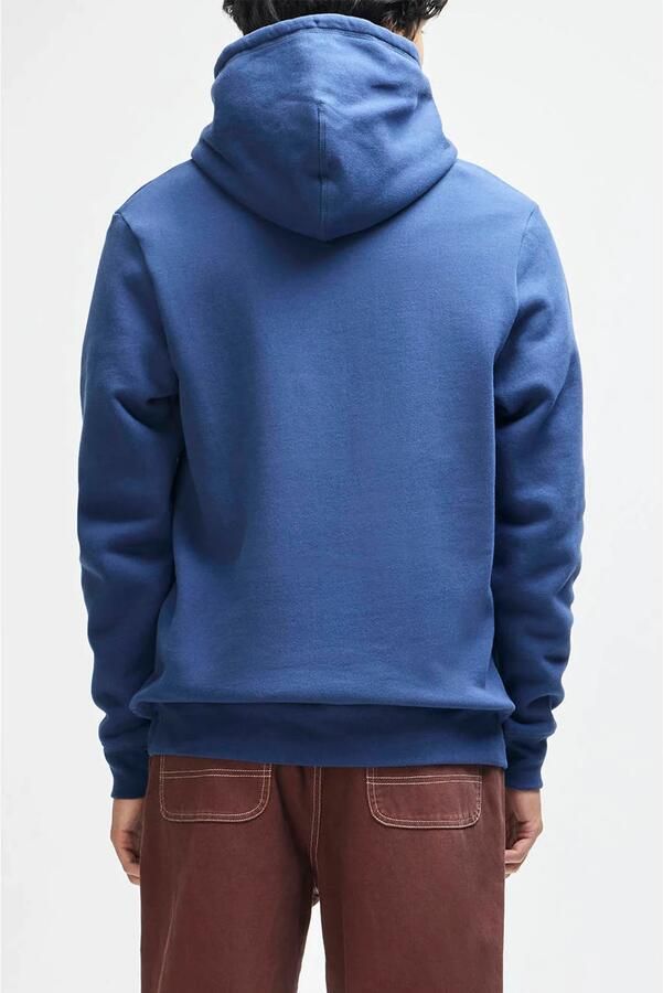 Deus Ex Machina regular fit hoodie met borduursels en print mechanic blauw - Foto 3