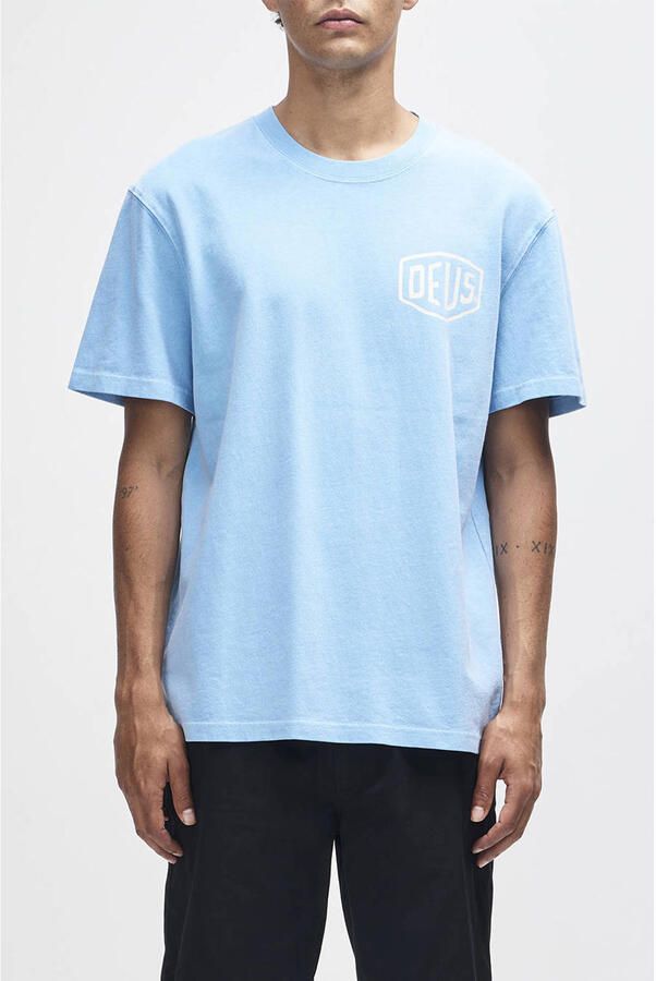 Deus Ex Machina regular T-shirt blauw
