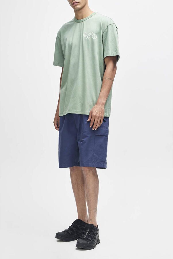 Deus Ex Machina regular T-shirt met backprint groen - Foto 2