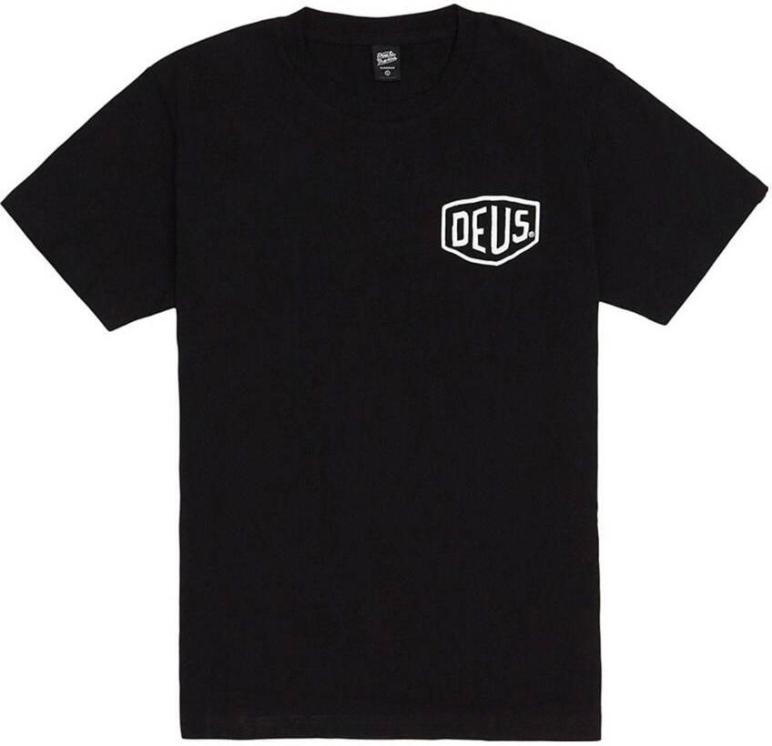 Deus Ex Machina Zwart T-shirt en Polo Dmw41808C Black Heren