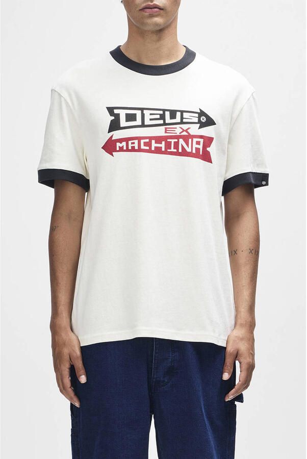 Deus Ex Machina regular T-shirt wit