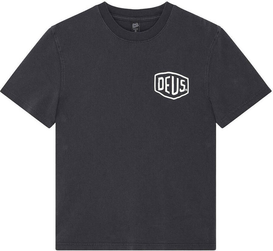 Deus Ex Machina regular T-shirt zwart