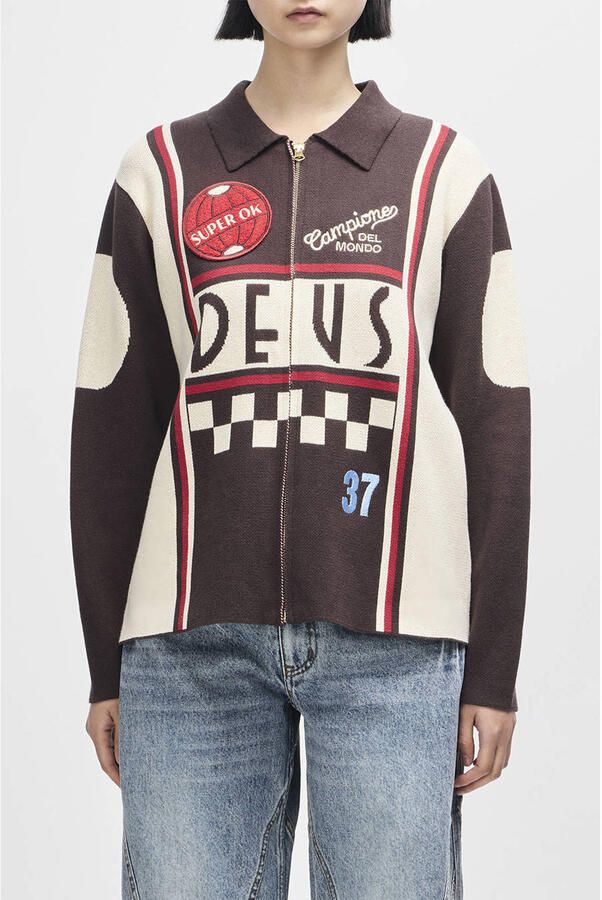 Deus Ex Machina sweatvest zwart