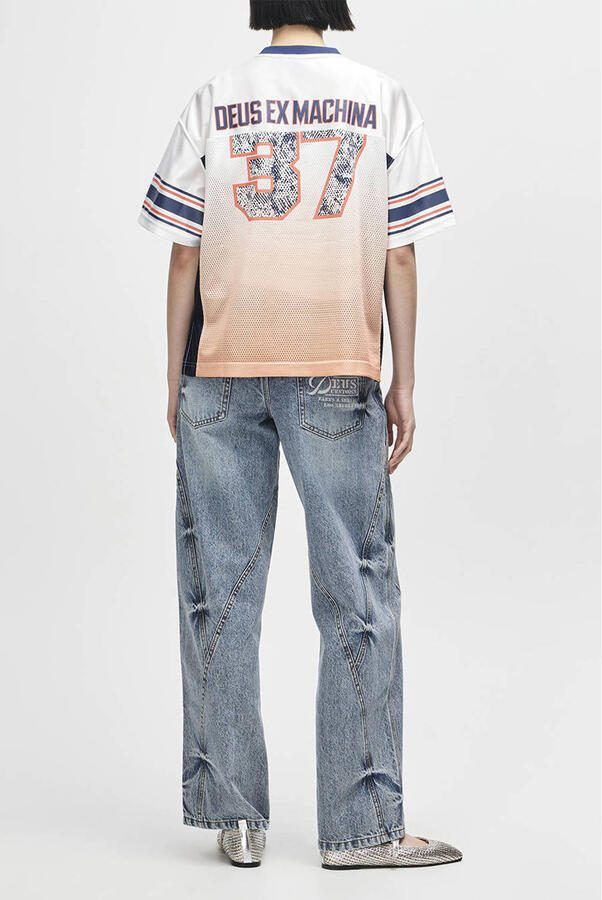Deus Ex Machina T-shirt met backprint ecru - Foto 2
