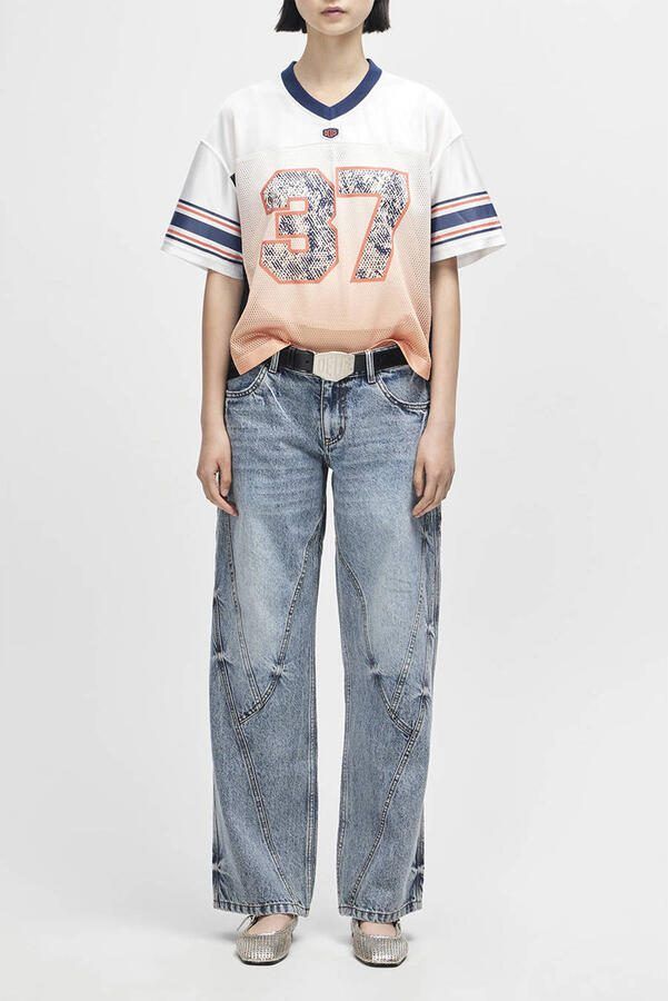 Deus Ex Machina T-shirt met backprint ecru - Foto 3