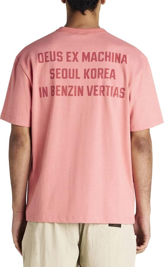 Deus Ex Machina T-shirt roze - Foto 3
