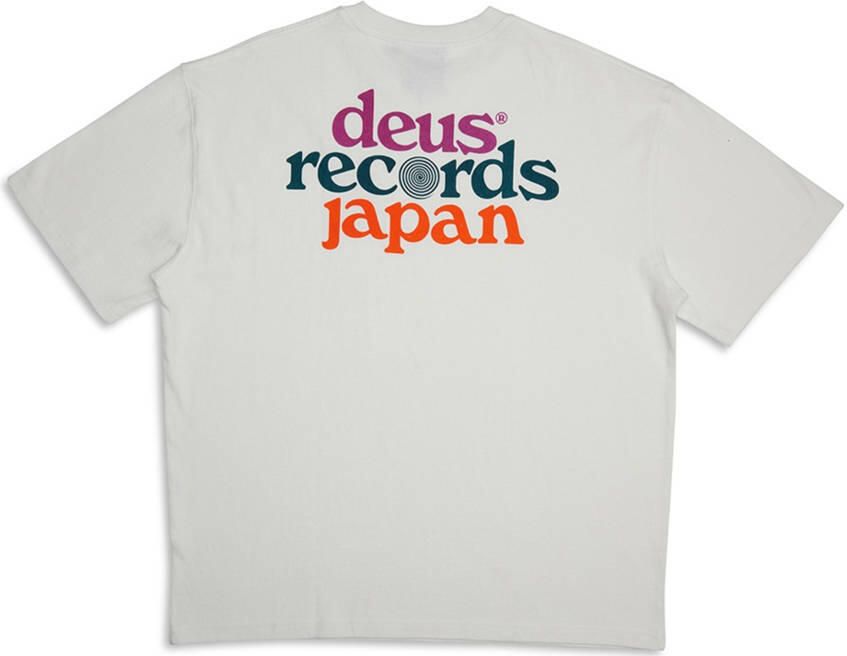 Deus Ex Machina Strata T-shirt White Heren