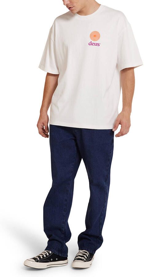 Deus Ex Machina Strata T-shirt White Heren - Foto 3