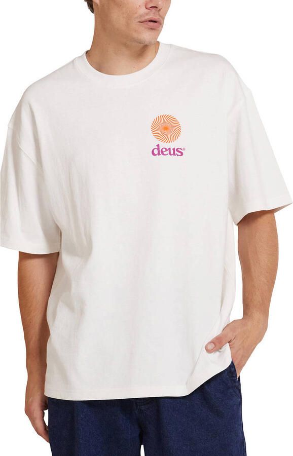 Deus Ex Machina Strata T-shirt White Heren - Foto 2