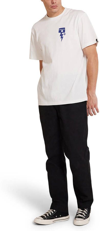 Deus Ex Machina Blauw Print Box Fit Tee White Heren - Foto 3