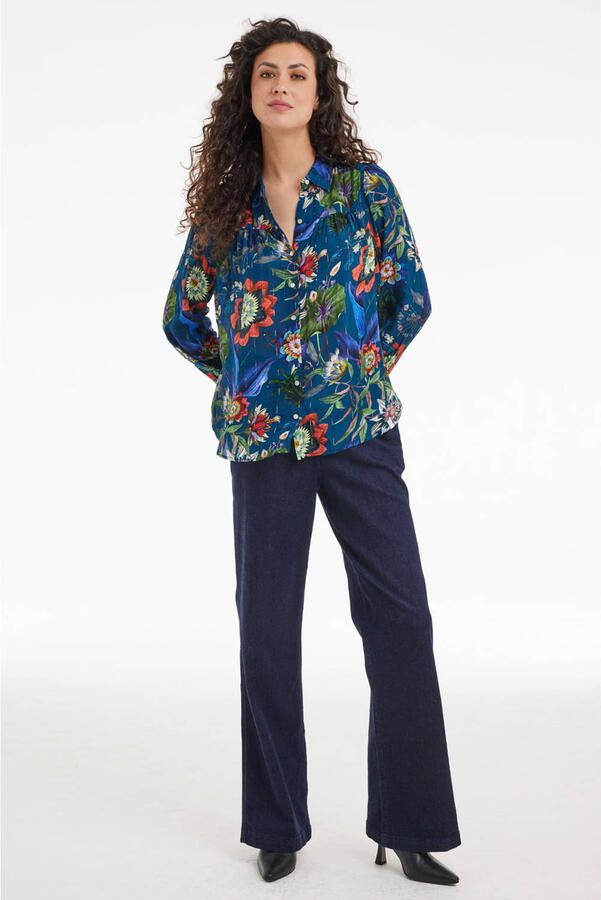 Didi blouse blauw - Foto 2