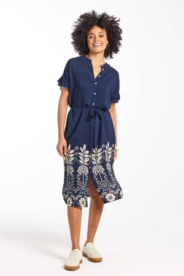 Didi blousejurk donkerblauw - Foto 2
