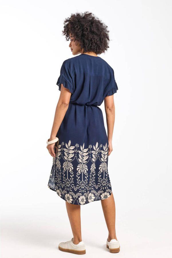 Didi blousejurk donkerblauw - Foto 3