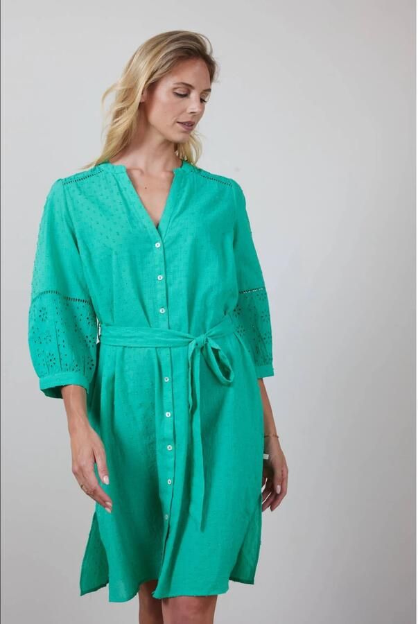 Didi blousejurk groen - Foto 1