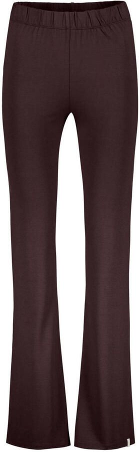 Didi flared broek donkerbruin