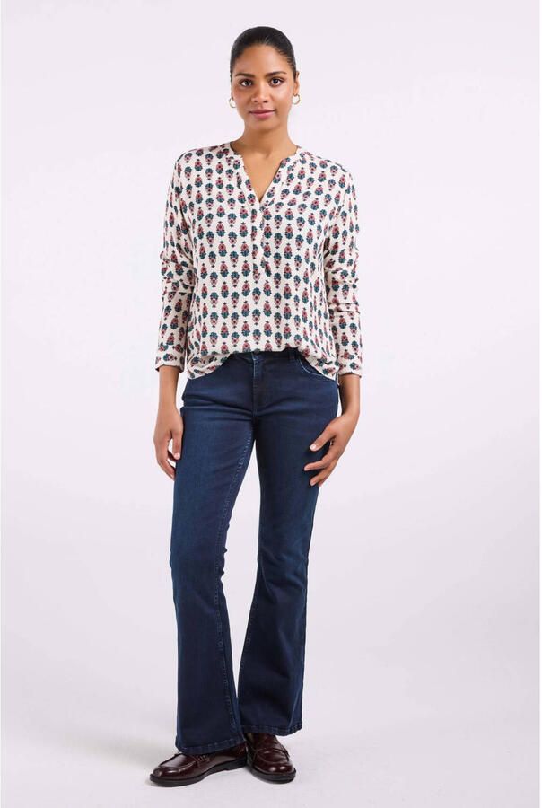 Didi gebloemde blouse wit - Foto 3