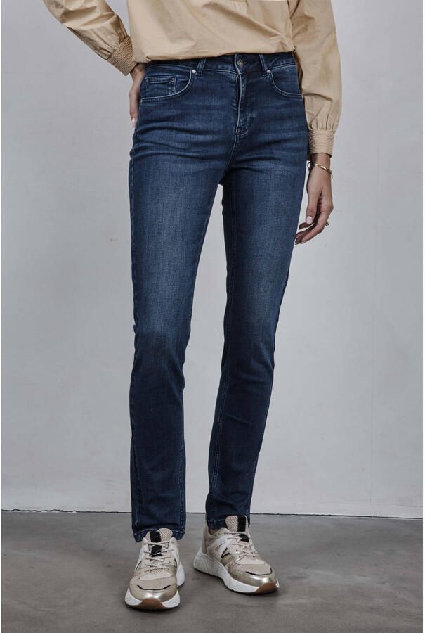Didi high waist dark blue denim