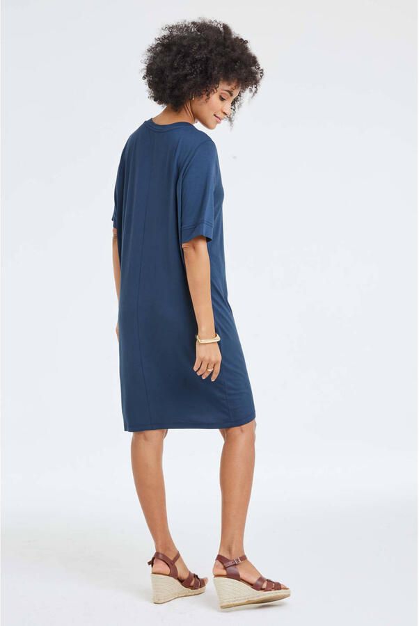 Didi jurk donkerblauw - Foto 2