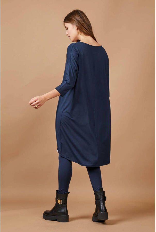 Didi jurk donkerblauw - Foto 2