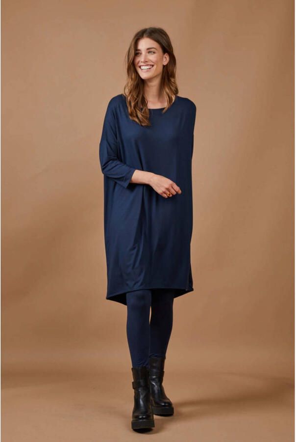 Didi jurk donkerblauw