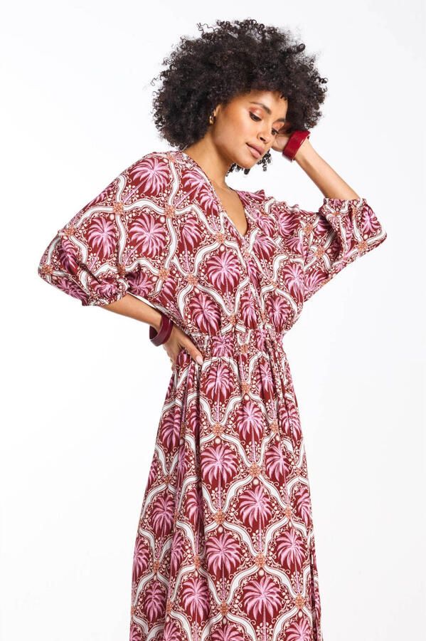 Didi maxi jurk roze - Foto 3