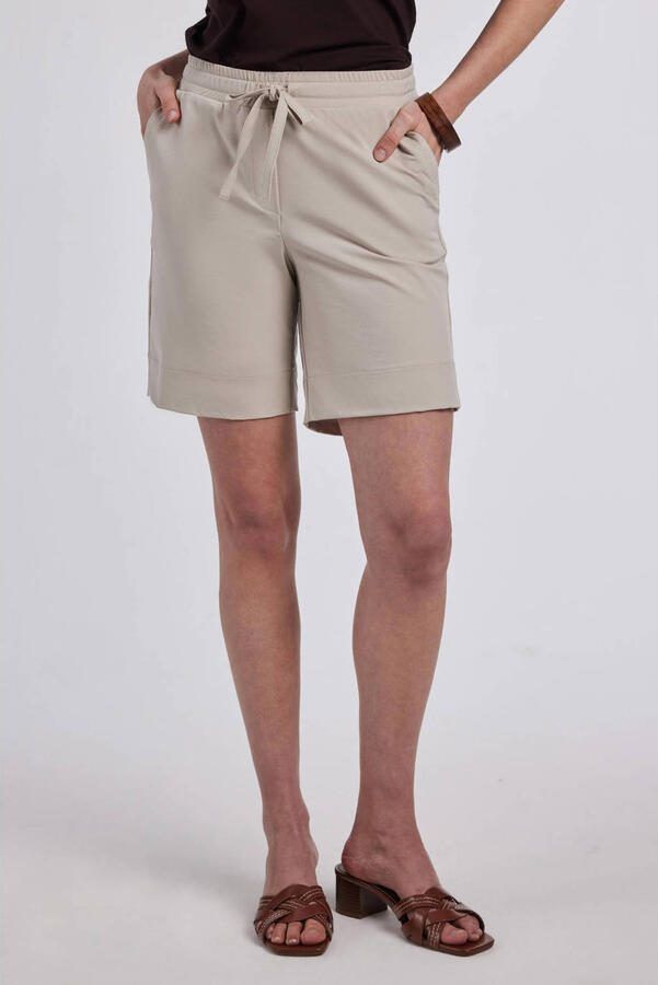 Didi regular waist bermuda short ecru