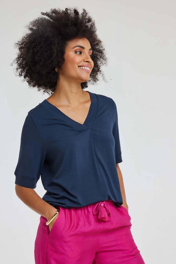 Didi T-shirt donkerblauw