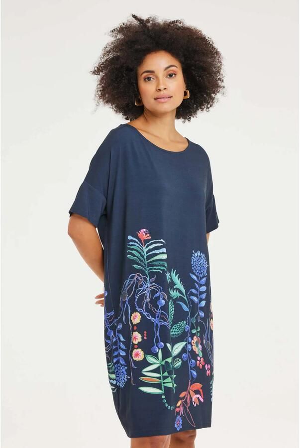 Didi t-shirtjurk donkerblauw - Foto 1