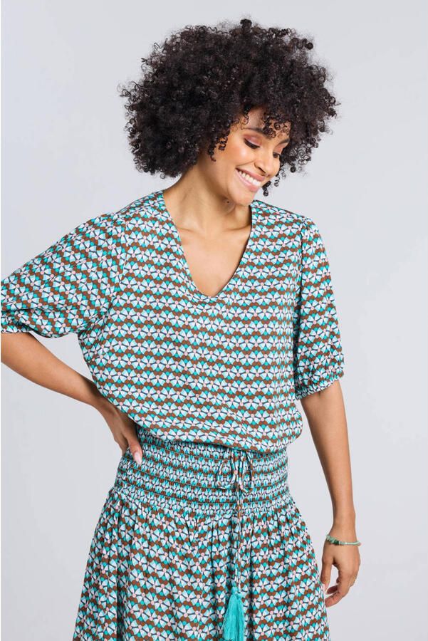 Didi top blauw