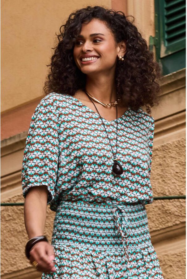 Didi top blauw - Foto 2