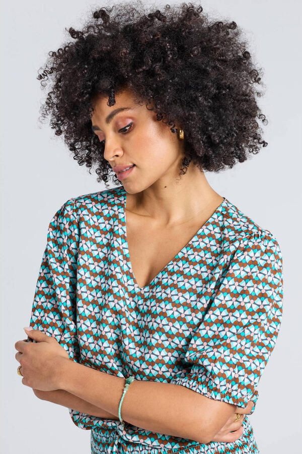 Didi top blauw - Foto 3