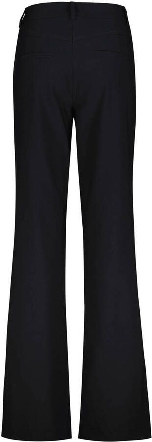 Didi travelstof regular fit broek zwart