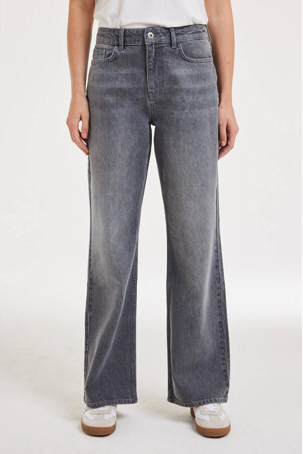 Didi wide leg jeans grey denim - Foto 1
