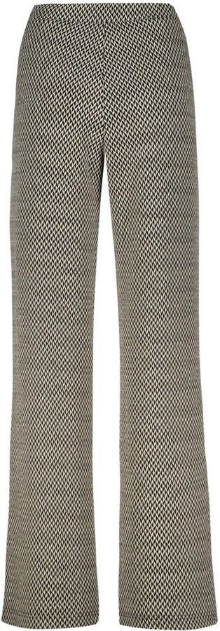 Didi wide leg regular waist broek zwart - Foto 2