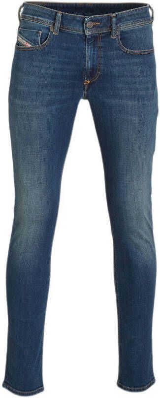 Diesel Hoge taille skinny jeans met ritssluiting Black Heren - Foto 4
