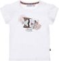 Dirkje T-shirt met printopdruk wit Meisjes Stretchkatoen Ronde hals Printopdruk 104 - Thumbnail 1