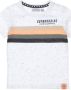 Dirkje T-shirt met printopdruk wit Jongens Stretchkatoen Ronde hals Printopdruk 56 - Thumbnail 1