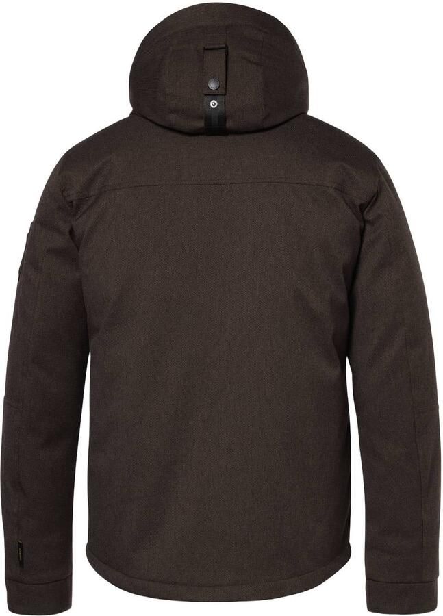 District gewatteerde winterjas dark brown - Foto 2