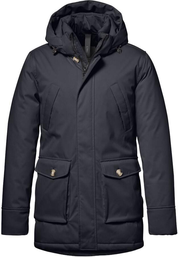 District ZEPPELIN winterparka donkerblauw