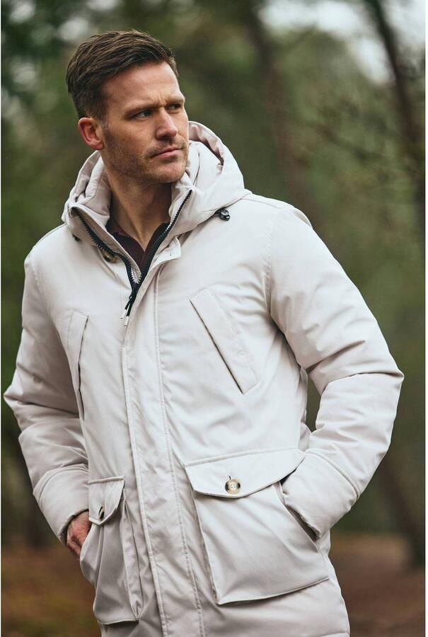 District ZEPPELIN winterparka ecru