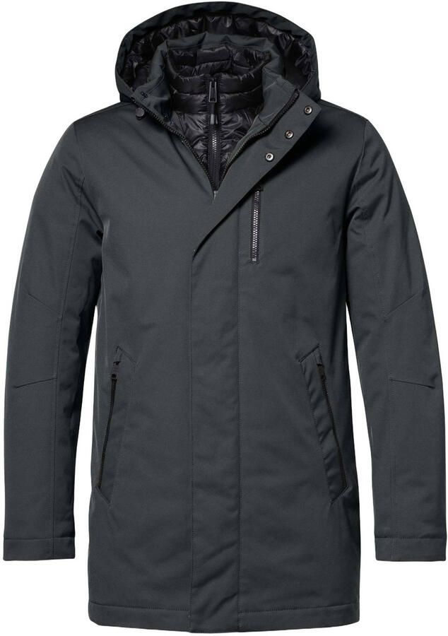 District ZILLION winterparka donkergroen