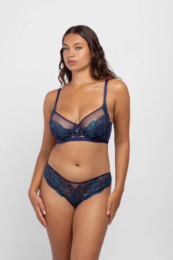 Dorina brazilian slip blauw