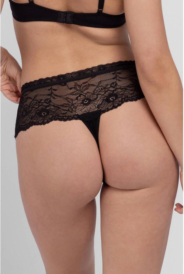 Dorina Curve high waist string Nina (set van 3) zwart - Foto 2