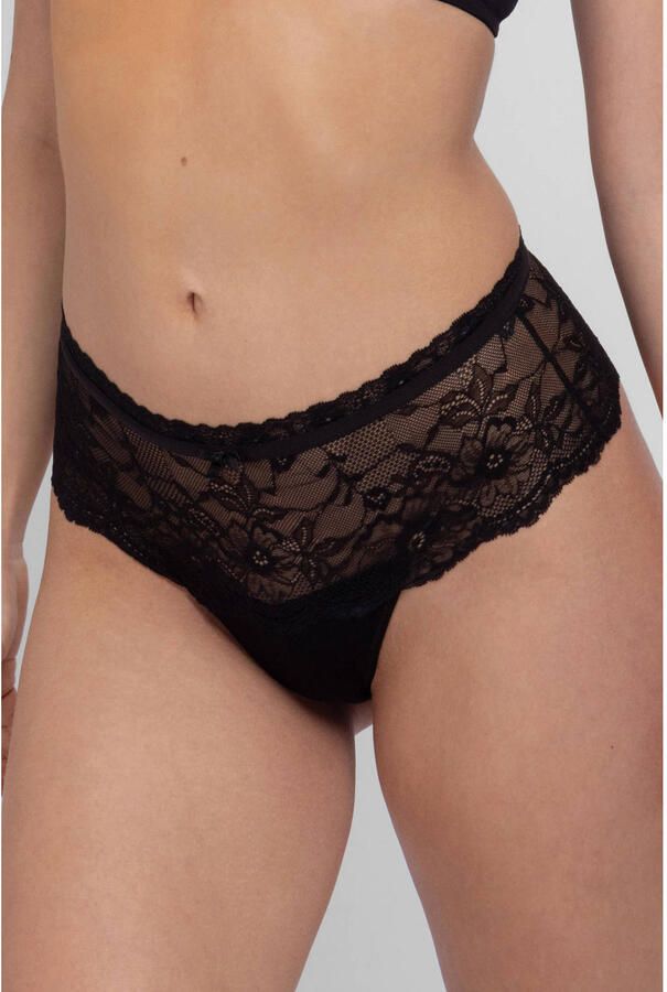 Dorina Curve high waist string Nina (set van 3) zwart - Foto 3