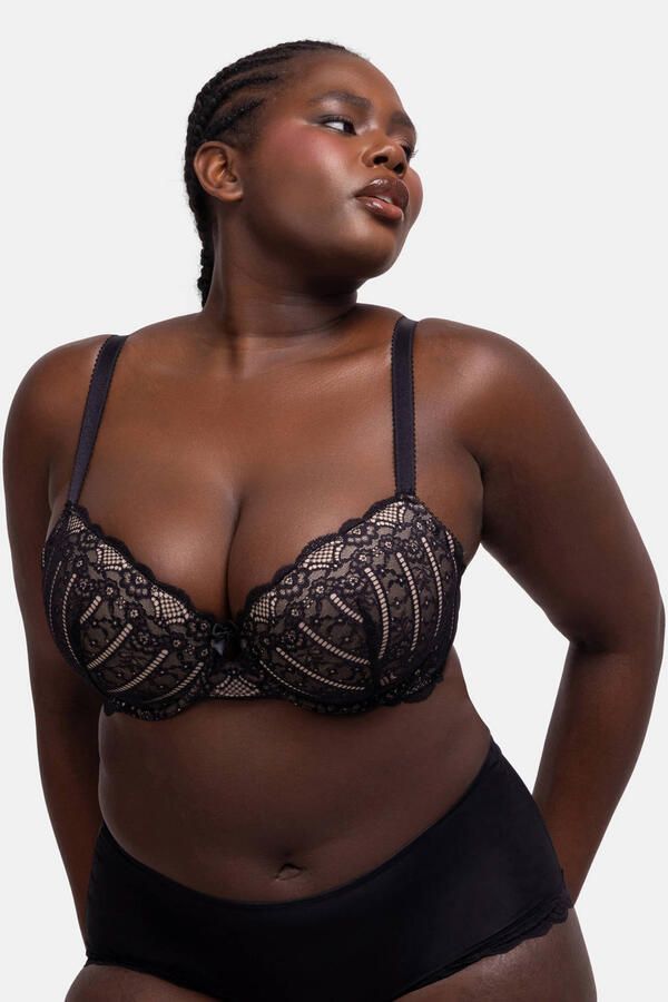 Dorina Curve voorgevormde beugelbh Celine zwart - Foto 3