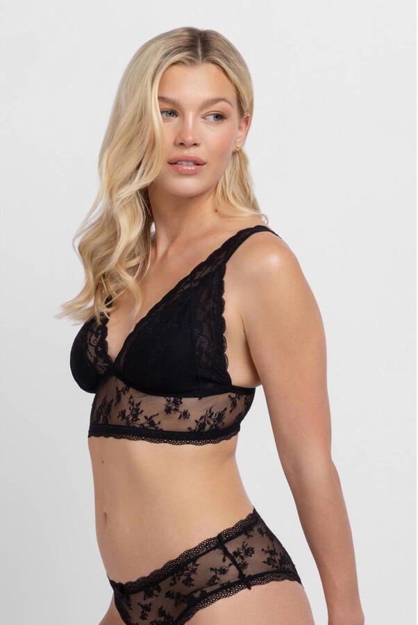 Dorina Curve voorgevormde bralette New Lana (set van 2) zwart - Foto 3