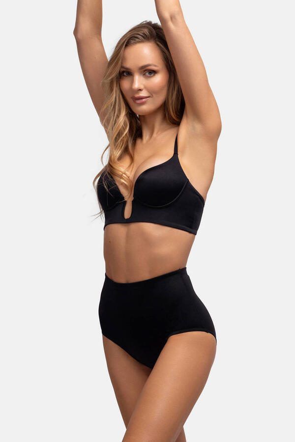 Dorina laag uitgesneden voorgevormde beugelbh Sublime Sculpt zwart - Foto 2