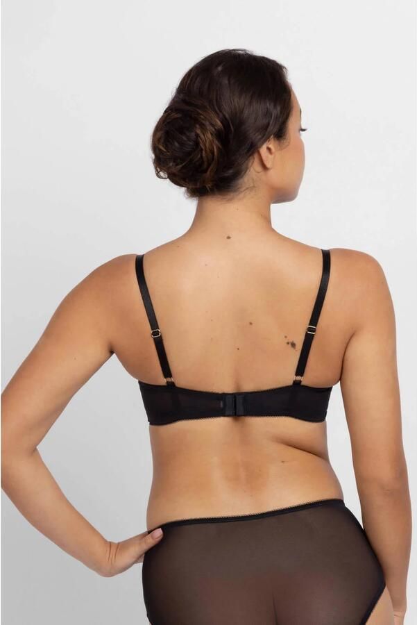 Dorina niet-voorgevormde beugelbh Perfect Lace zwart - Foto 3